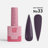 Shelly Gel Polish 33 Deep Graphite, 12 ml
