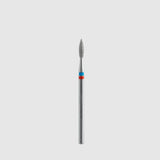 Diamond Drill Bit, Duo Flame, Red/Blue, 2.1 × 8 mm